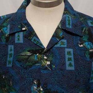 Authentic Shaolin Camp Oriental Blue size XL